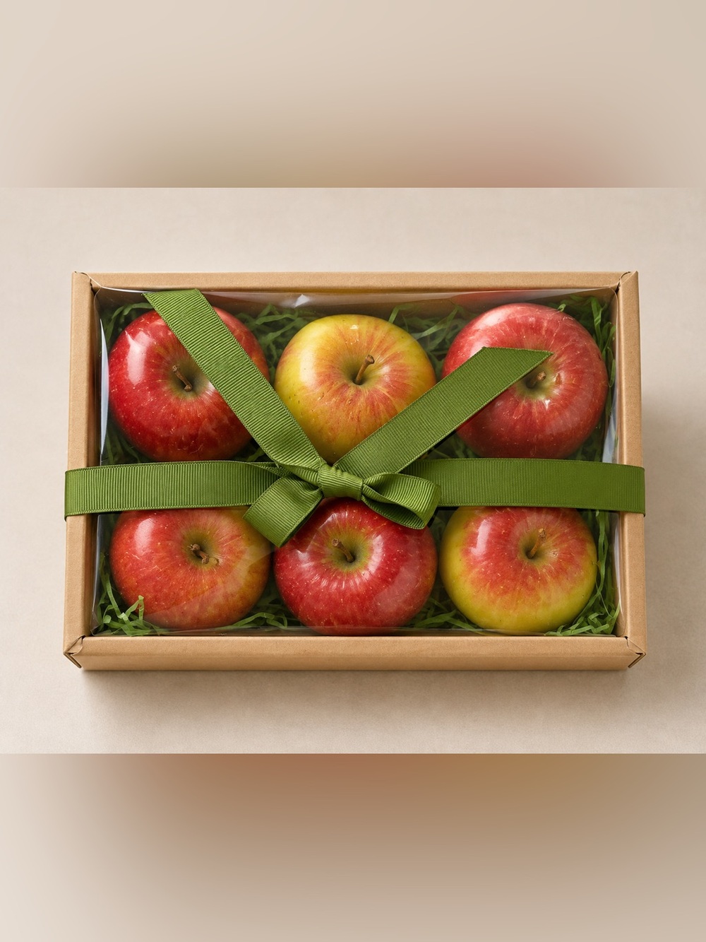 Candle Gift Box - 3 Apples & 3 Pear Candles New - Still Gifted Wrapped